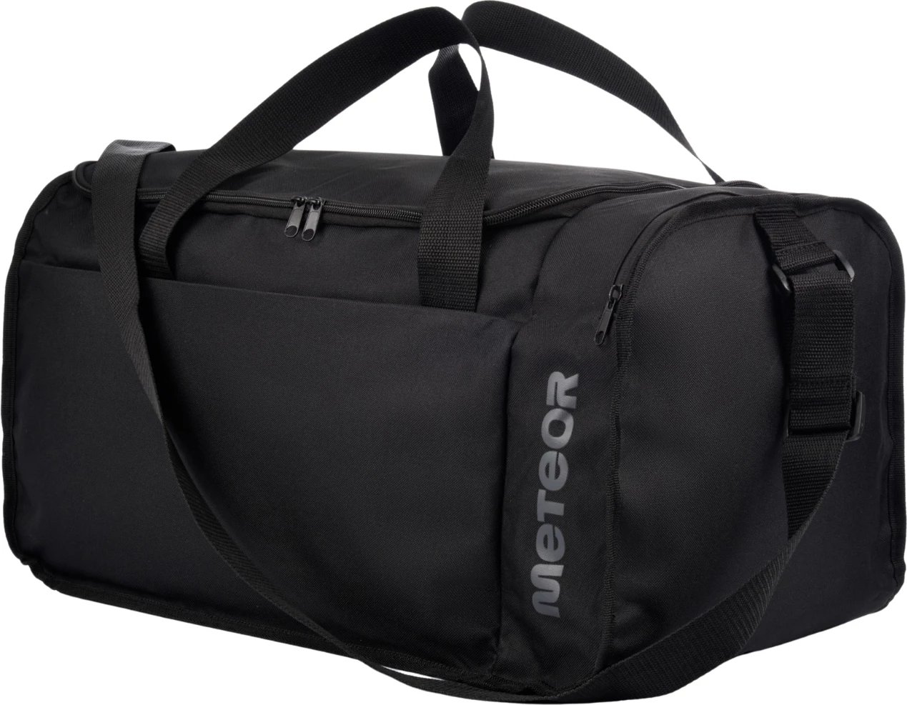 Çantë sportive Meteor unisex, e zezë Çantë sportive Meteor unisex, e zezë