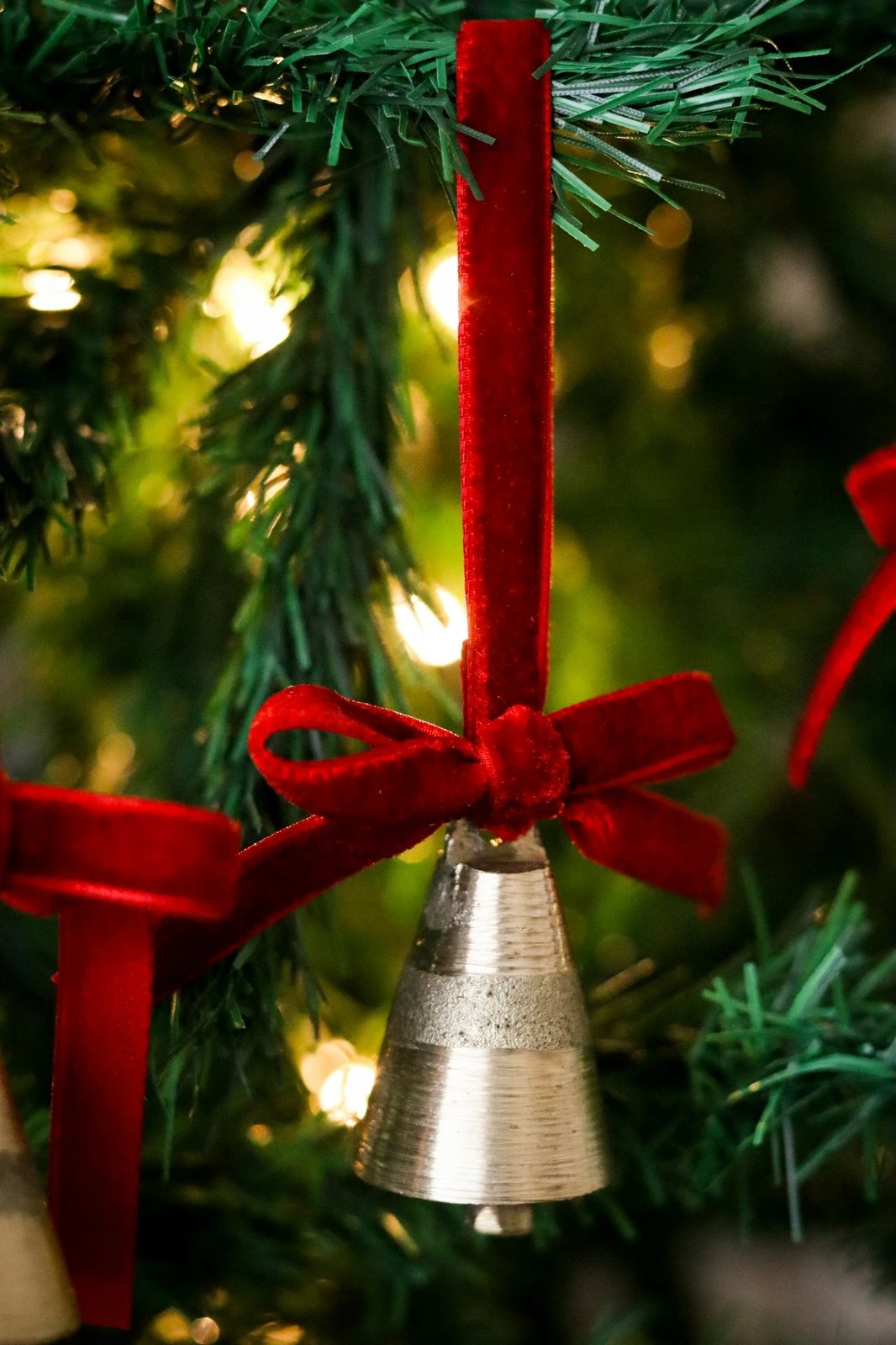 Stoli për pemë të Vitit të Ri, kadife e kuqe, Evila Originals, BSY233, 5x12cm