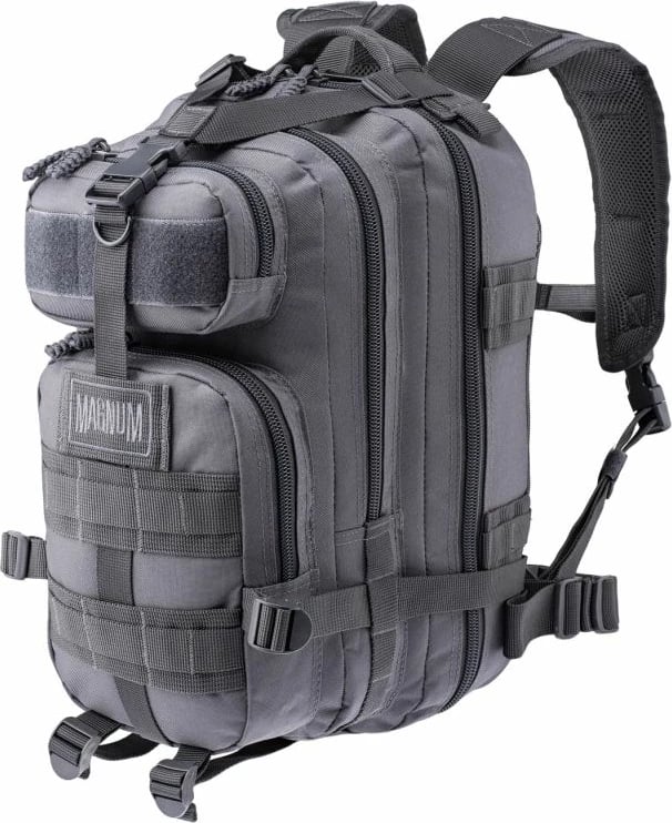 Çantë shpine Magnum unisex, gri Çantë shpine Magnum unisex, gri