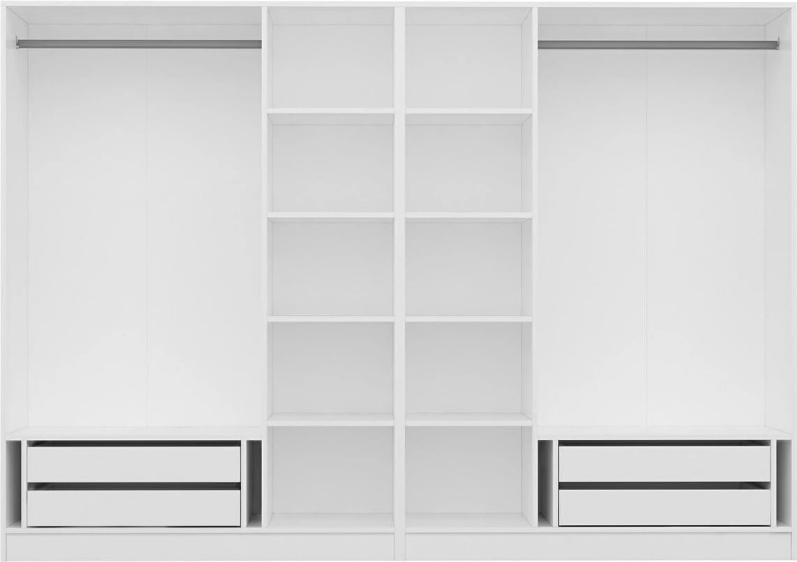 Dollap i bardhë për rroba, Skye Decor, Kale - 4775