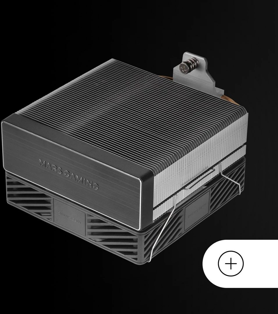 Kasë ftohëse procesori TACENS MARS MCPU-X4, 12 cm, 230W, e zezë