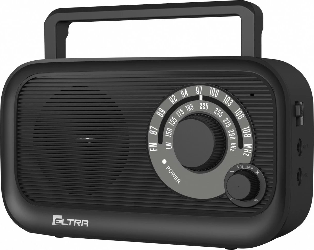 Radio Eltra HANIA, mono, FM/LW, e zezë