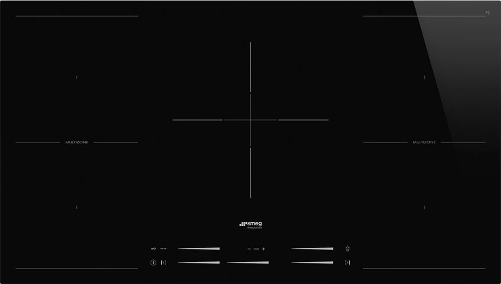Pllakë gatimi me induksion SMEG SI2M7953D, 5 zona, 90 cm, e zezë
