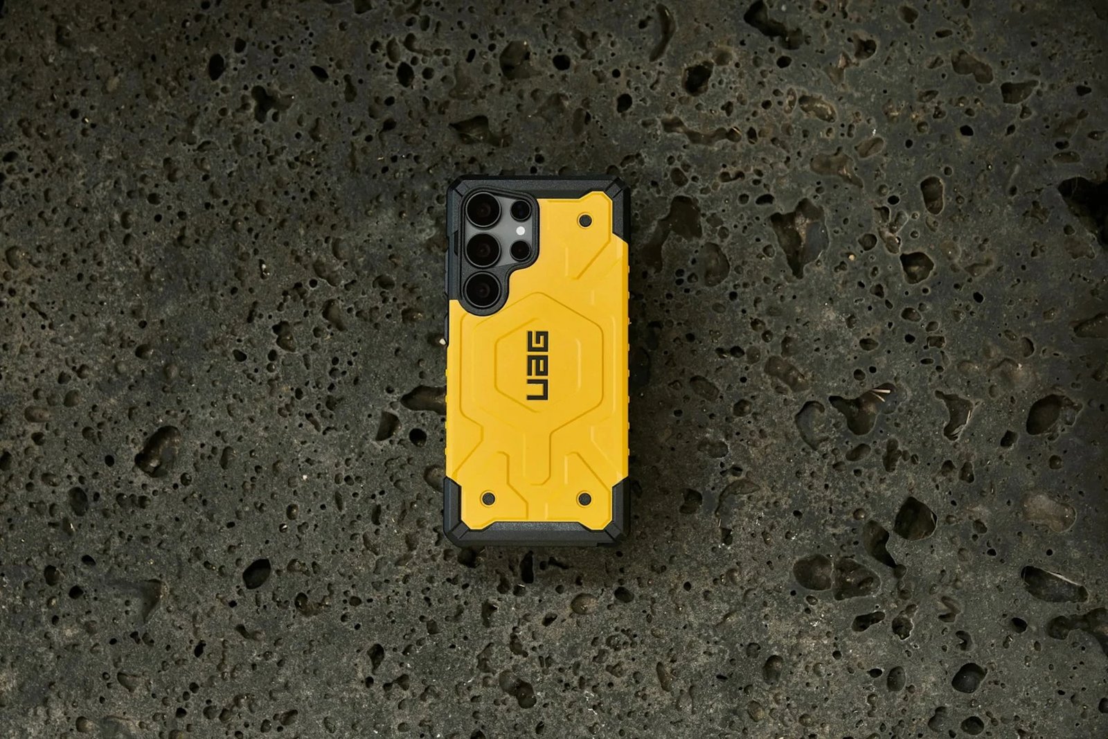 Mbështjellës Urban Armor Gear Pathfinder për celular Samsung, 6.8", TPU, i zi