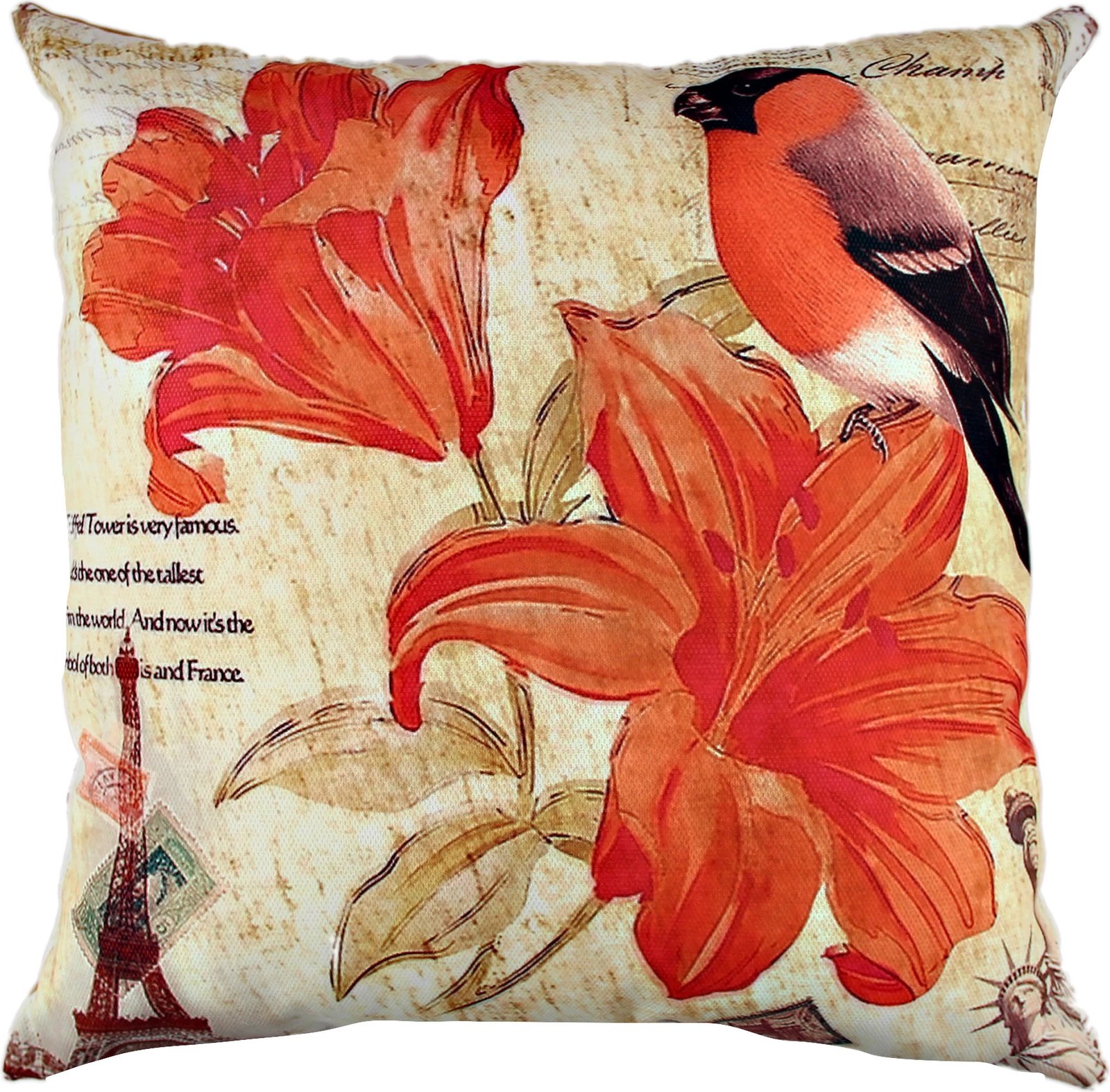 Jastëk dekorativ Evila Originals, A10849, shumëngjyrësh, 43x43cm