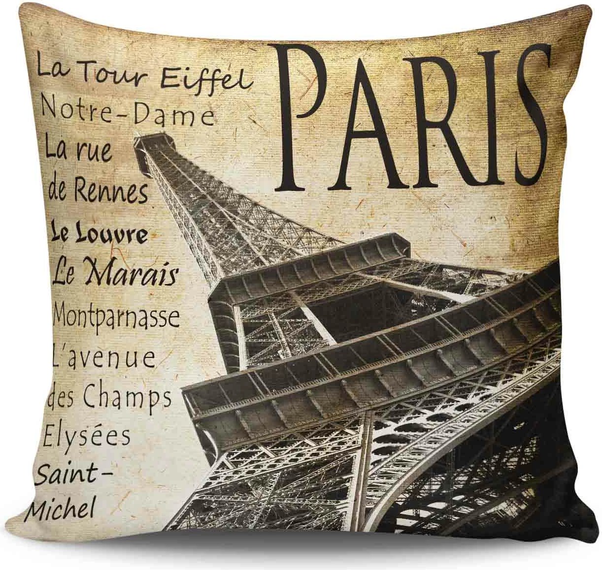 Jastëk dekorativ Aberto Design, NKRLNT-110, shumëngjyrësh, 43x43cm