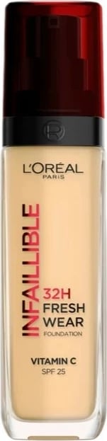 Fondatinë për femra L'Oreal Paris Infallible 32H Fresh Wear 120 Vanilla 30ml
