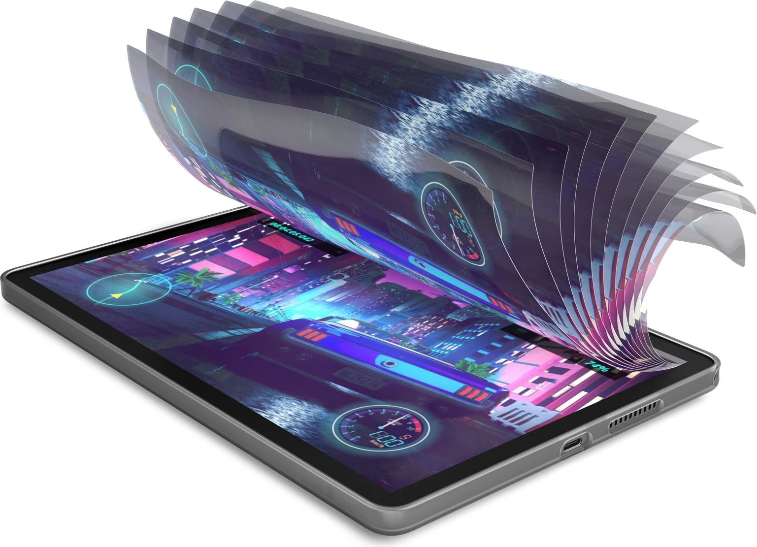 Tablet Lenovo Tab TB311XU 4GB 128GB LTE, Luna Grey me mbështjellës