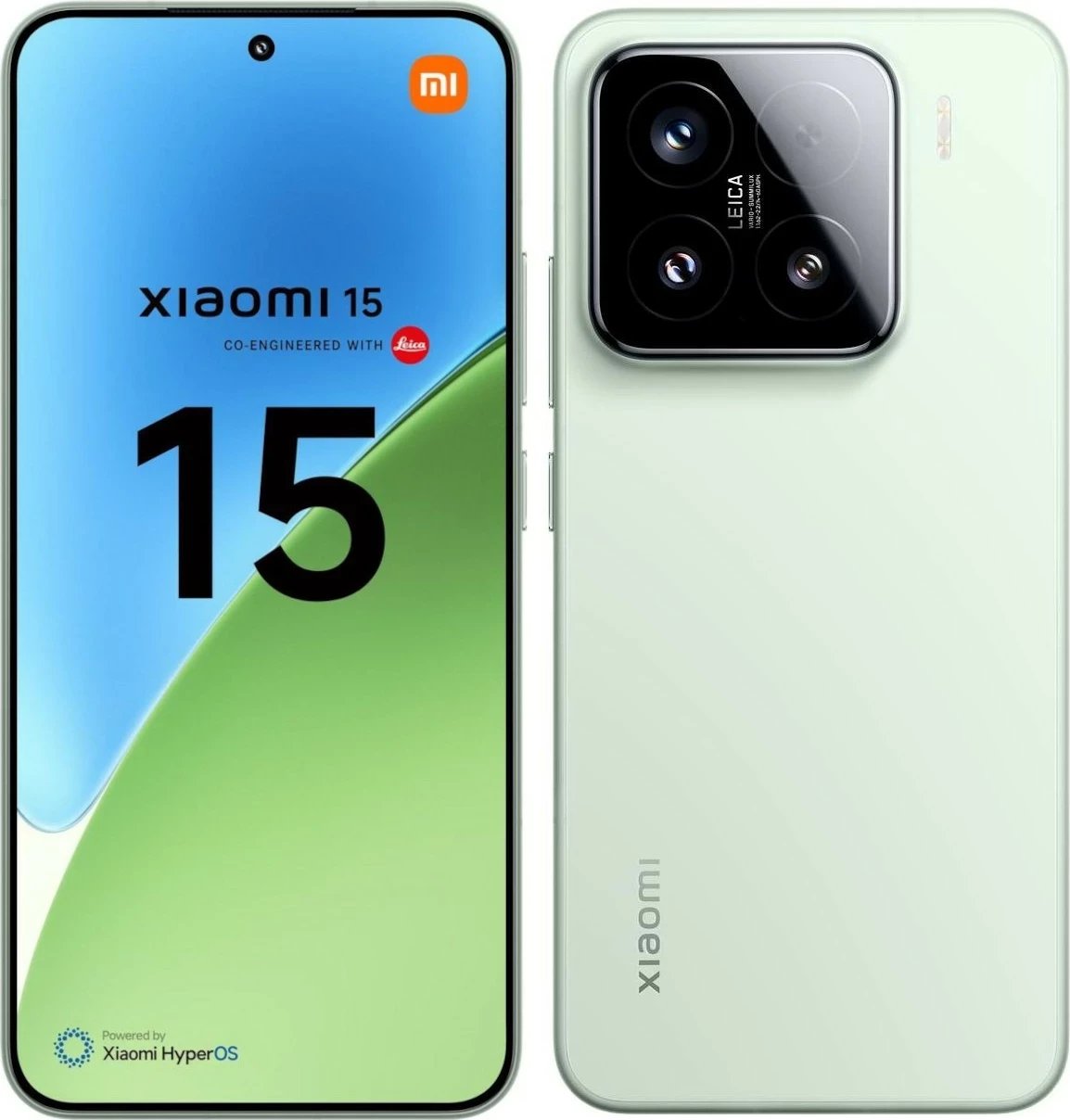 Celular Xiaomi 15, 6.36", 12+256GB, i gjelbër