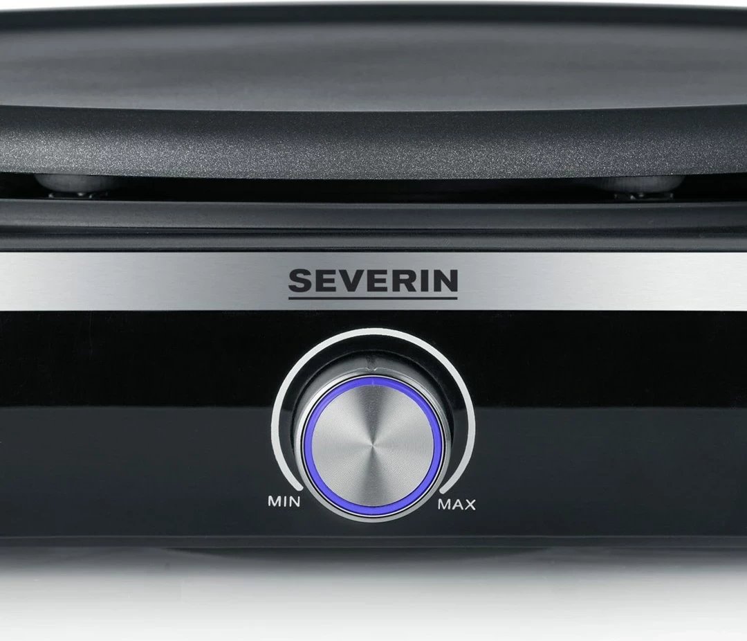 Pjekës krepash Severin CM 2199, 38 cm, i zi