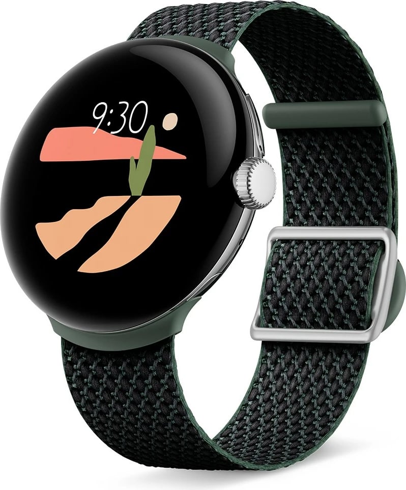 Rrip smartwatch Google për Pixel Watch, plastikë/çelik inox, 137-203mm, elfenbein Rrip smartwatch Google për Pixel Watch, plastikë/çelik inox, 137-203mm, elfenbein
