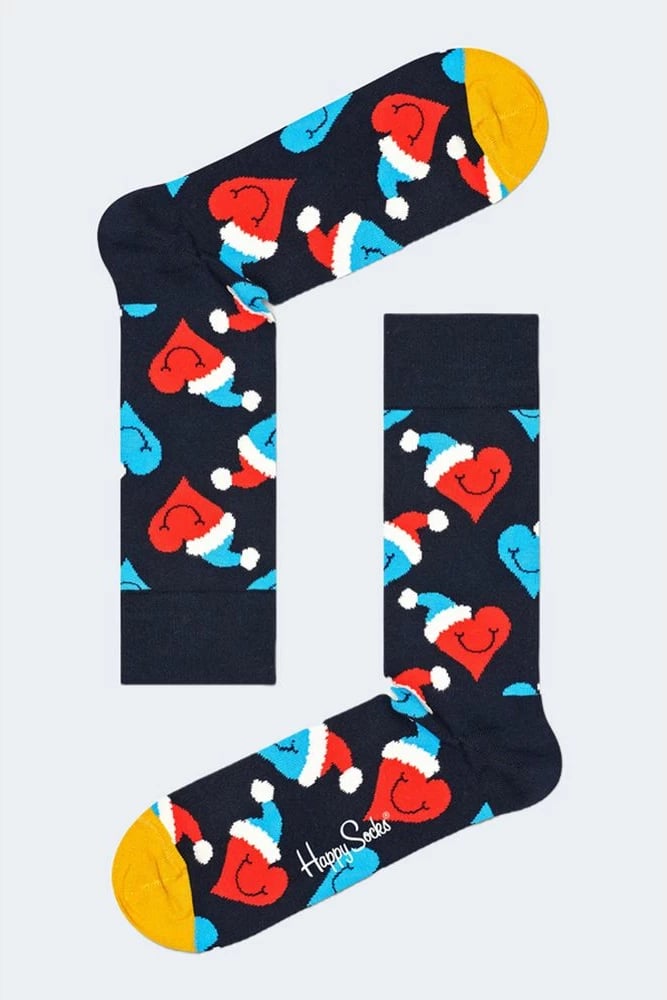 Çorape Happy Socks për femra, të zeza