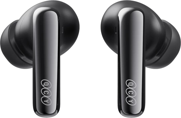 Kufje TWS QCY MeloBuds N70 HT18 ANC LDAC Bluetooth 6.0 deri 50h USB-C karikim pa tela IPX5 të zeza