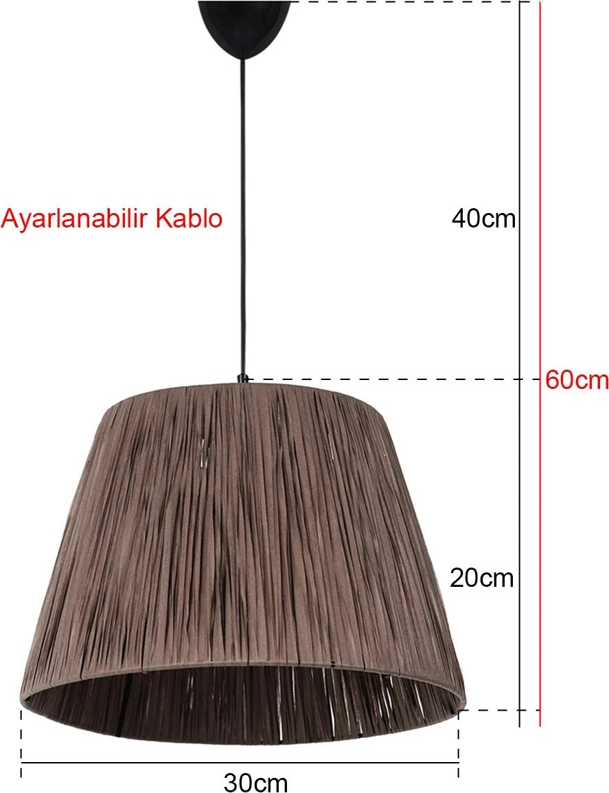 Llambë tavani Opviq, YL190, ngjyrë kafe Llambë tavani Opviq, YL190, ngjyrë kafe