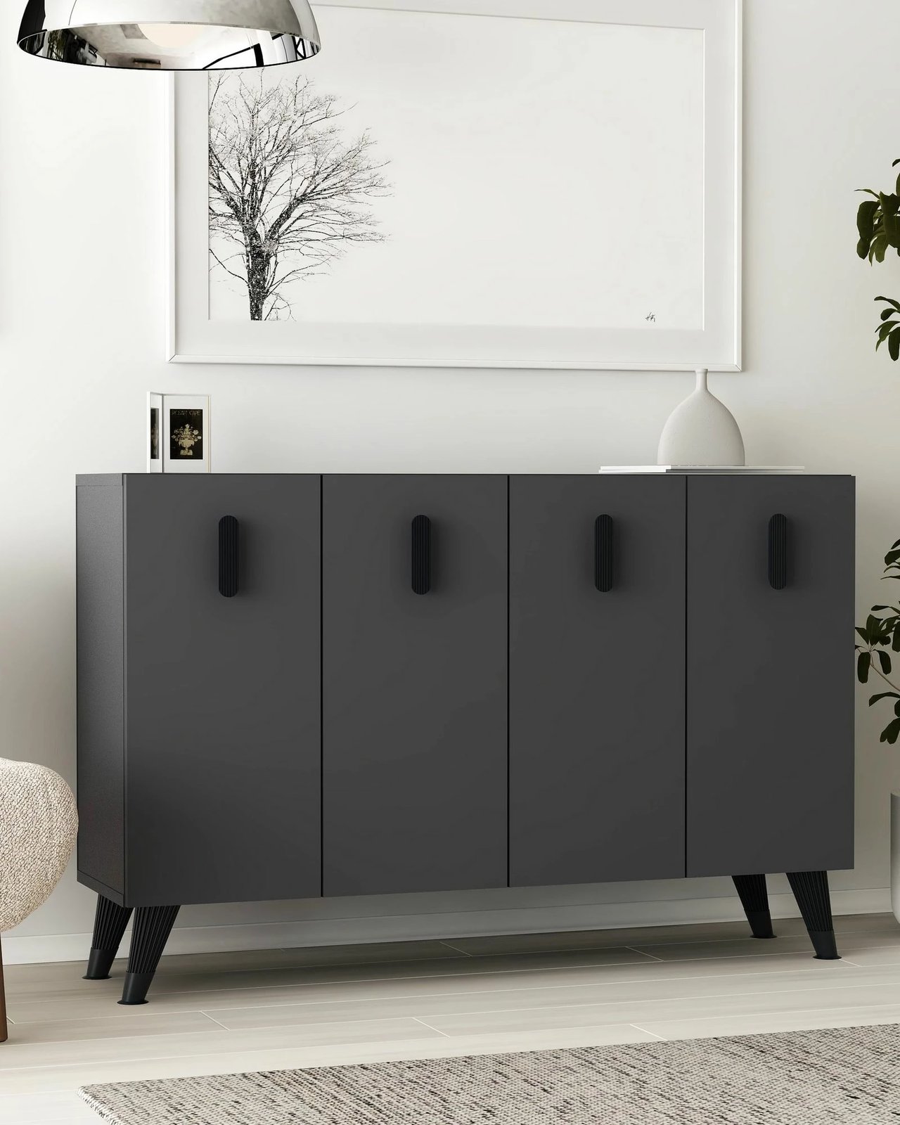 Konsolë Skye Decor, anthracite, 8180KM-64