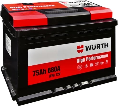 Bateri për makinë High-Performance 75Ah - 680A