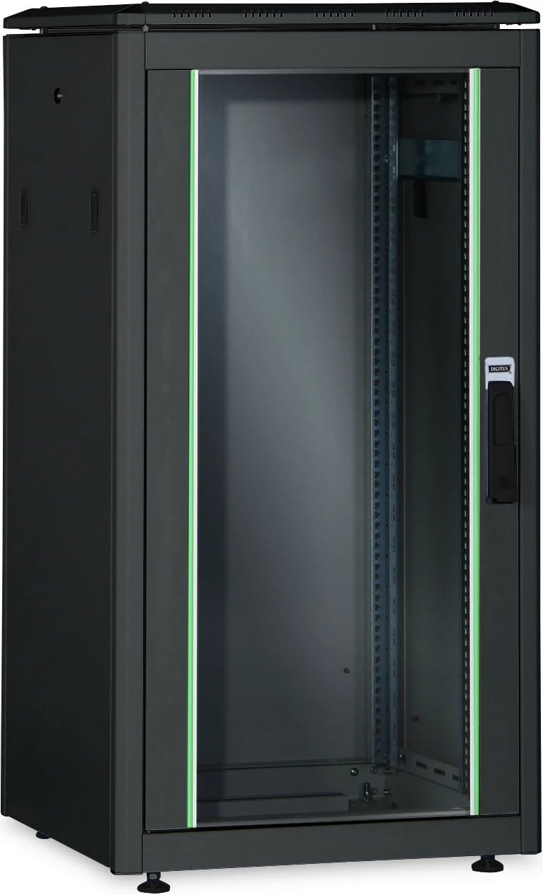 Kasë rrjeti Digitus Unique 26U, 800x1000 mm, e zezë