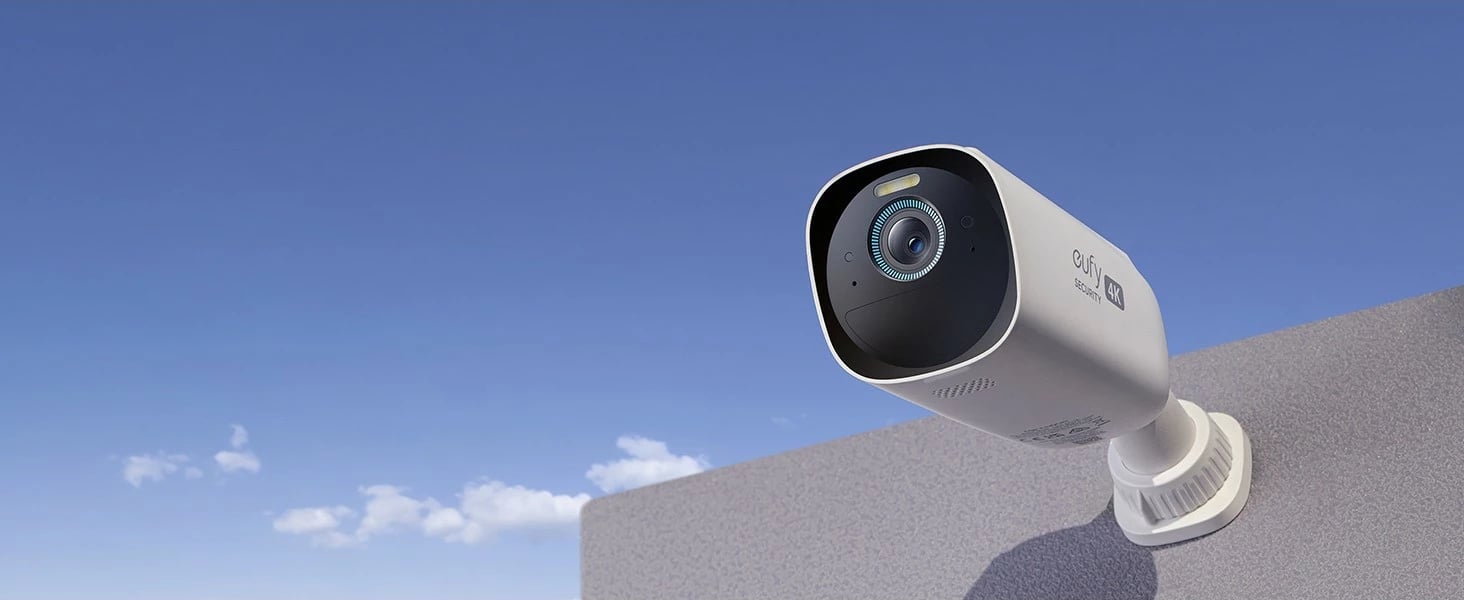 Kamera sigurie Anker Eufy eufyCam 3 S330, 4K, 2x Kamera + 1 x Homebase, e zezë/bardhë Kamera sigurie Anker Eufy eufyCam 3 S330, 4K, 2x Kamera + 1 x Homebase, e zezë/bardhë