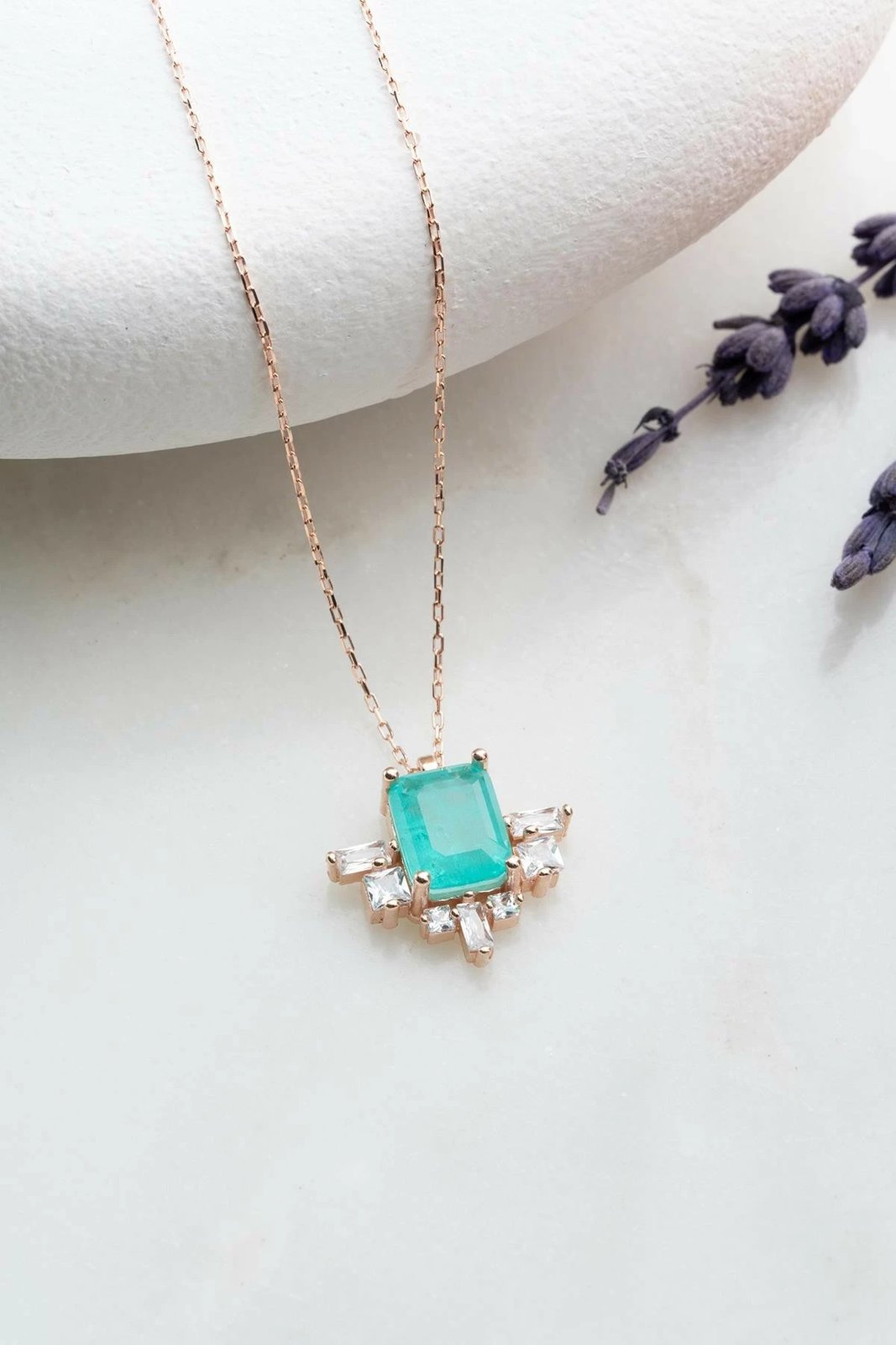 Varëse argjendi Jumeon, ngjyrë rozë e artë dhe turquoise, NRZ999348