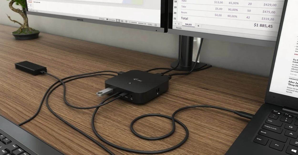 Stacion dokimi i-tec C31HDMIDPDOCKPD100, USB-C HDMI, 112W, i zi