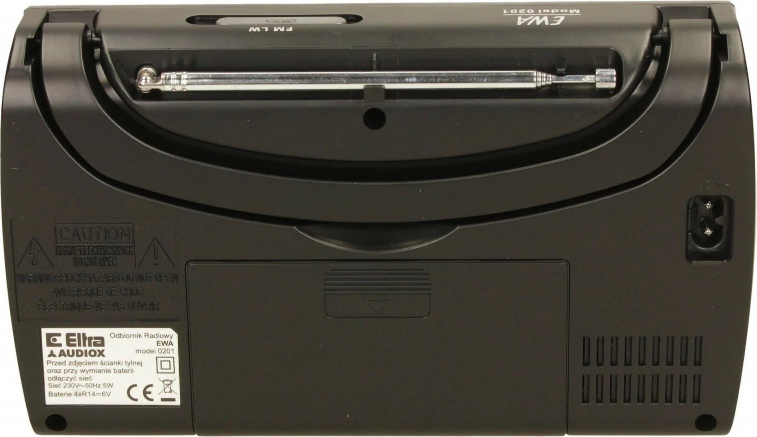 Radio portabile Eltra EWA, Mono, AM/FM, e zezë
