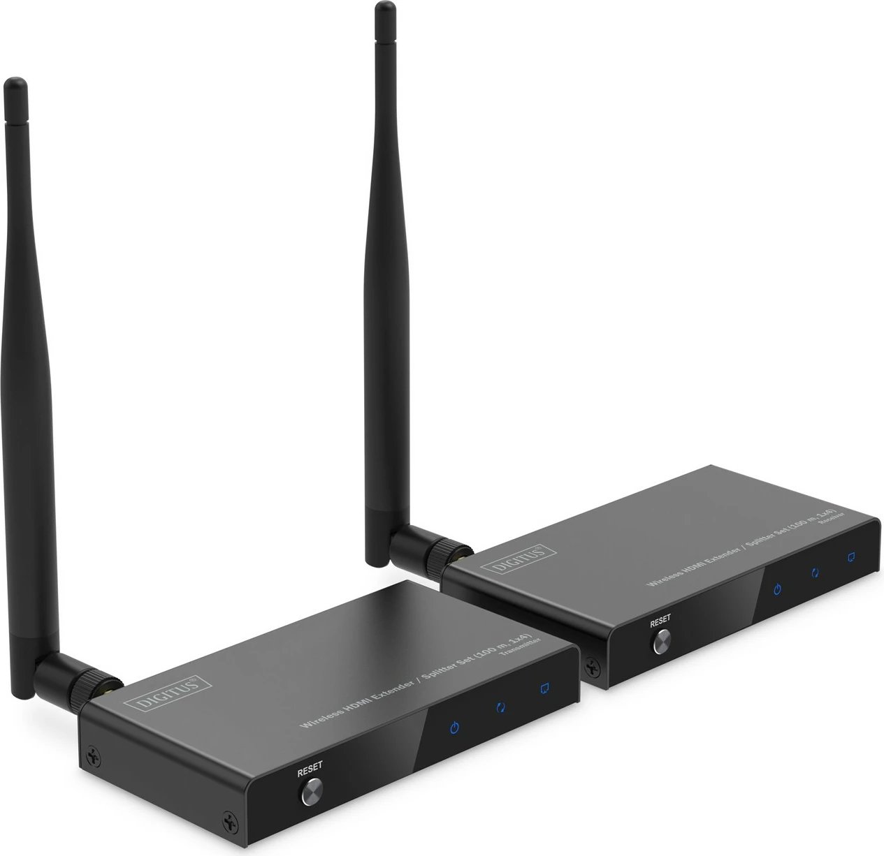 Transmetues dhe pranues AV Digitus, HDMI pa tela, 100 m, i zi