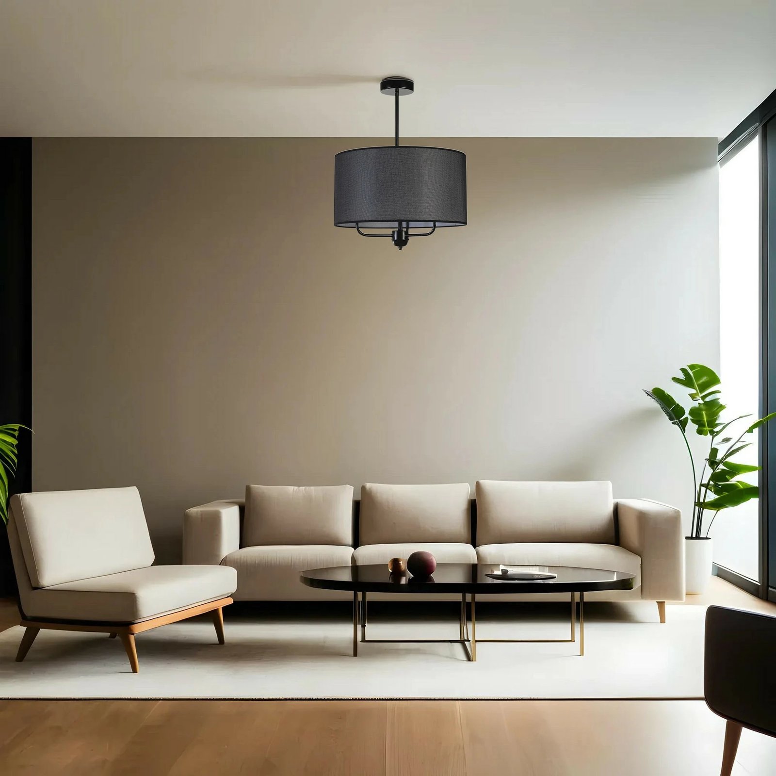 Llambë tavani Opviq, 8864-2, e zezë