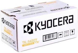 Toner Kyocera TK-5430Y origjinal, rendiment 1,100–1,700 faqe, e verdhë