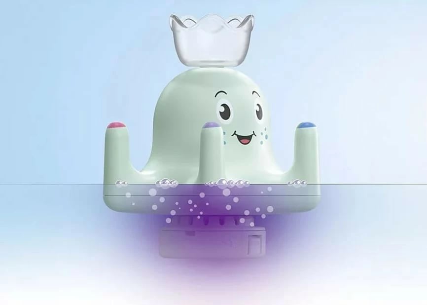 set lojërash uji, Playmobil Junior Aqua 71438 Colorful Octopus, 17 pjesë, për banjë, shumëngjyrësh