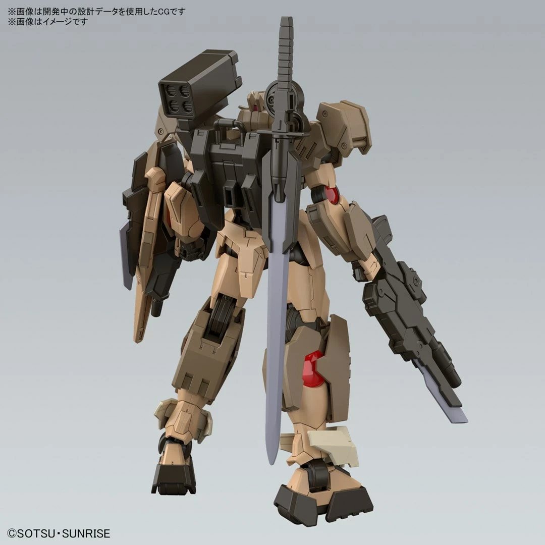 Model ndërtimi Gundam Bandai HGBM 1/144 00 Command Qan[T] Desert Type