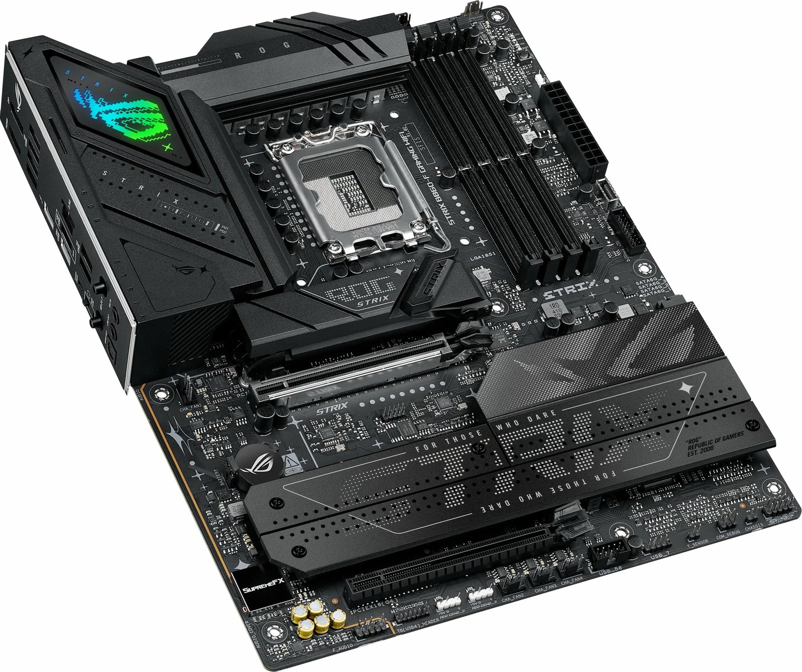 Pllakë amë ASUS ROG STRIX B860-F GAMING WIFI, LGA1851 Pllakë amë ASUS ROG STRIX B860-F GAMING WIFI, LGA1851