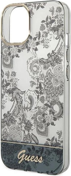 Mbështjellës Guess Porcelain Collection për iPhone 14 Plus 6.7", Gri Mbështjellës Guess Porcelain Collection për iPhone 14 Plus 6.7", Gri