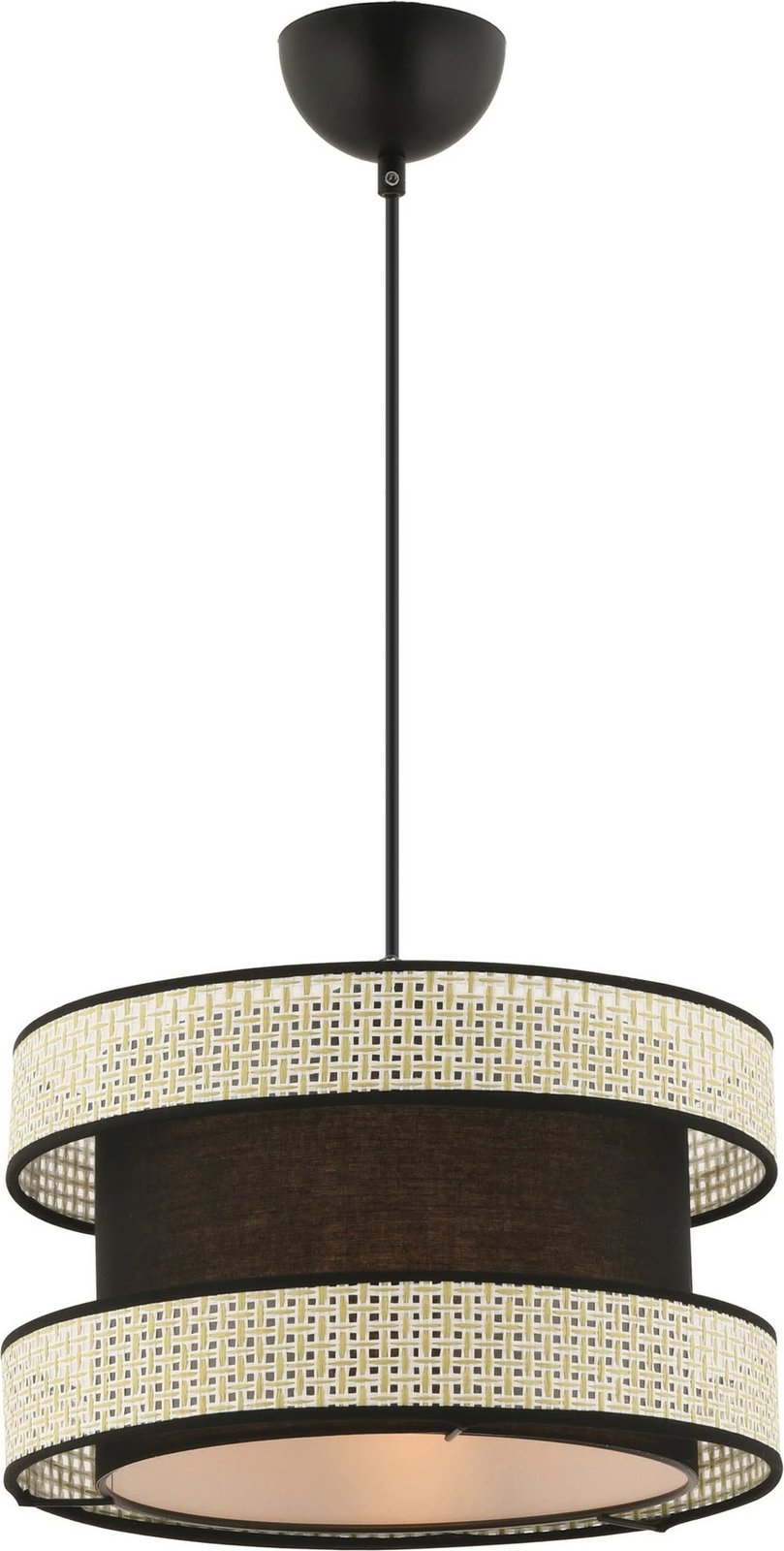 Llambë tavani Opviq, Halo, krem dhe e zezë Llambë tavani Opviq, Halo, krem dhe e zezë