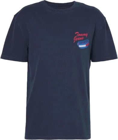 Maicë Tommy Jeans për meshkuj, blu