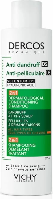 Shampon dhe balsam 2 në 1 Vichy Dercos Anti-Dandruff unisex 200ml