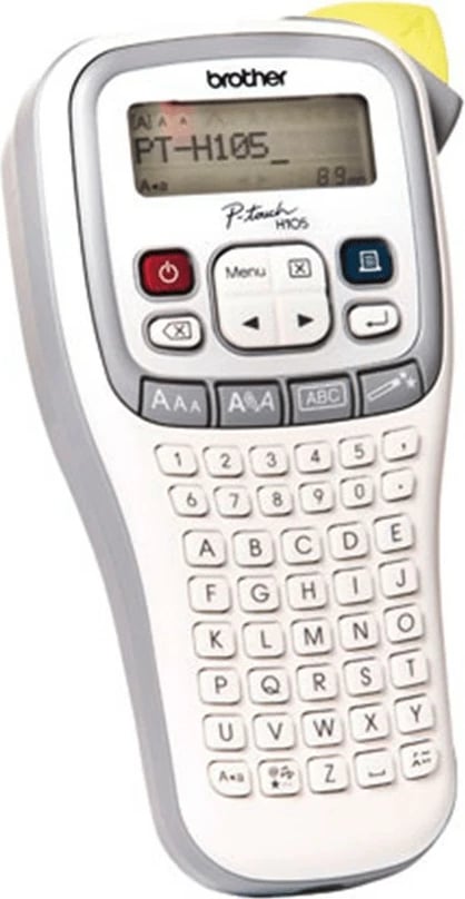 Printer etiketa Brother PT-H105, ABC tastierë, TZe, 180x180 DPI, 20mm/s, gri/bardhë Printer etiketa Brother PT-H105, ABC tastierë, TZe, 180x180 DPI, 20mm/s, gri/bardhë