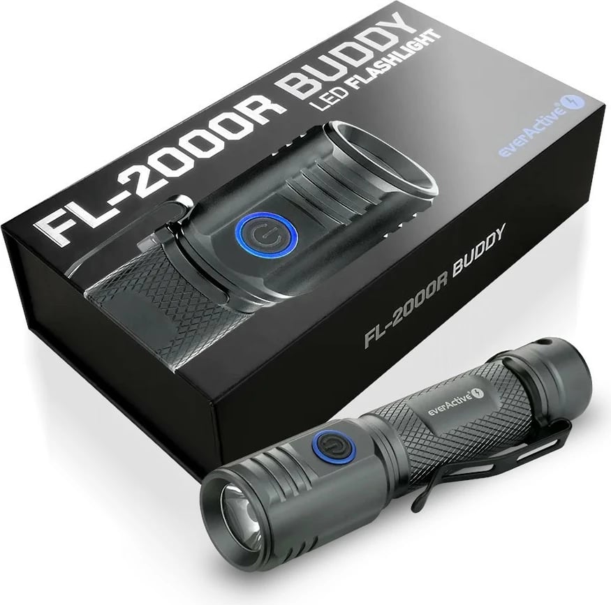 Elektrik dore everActive FL-2000R, LED, 2000 lumens, IPX6, i zi