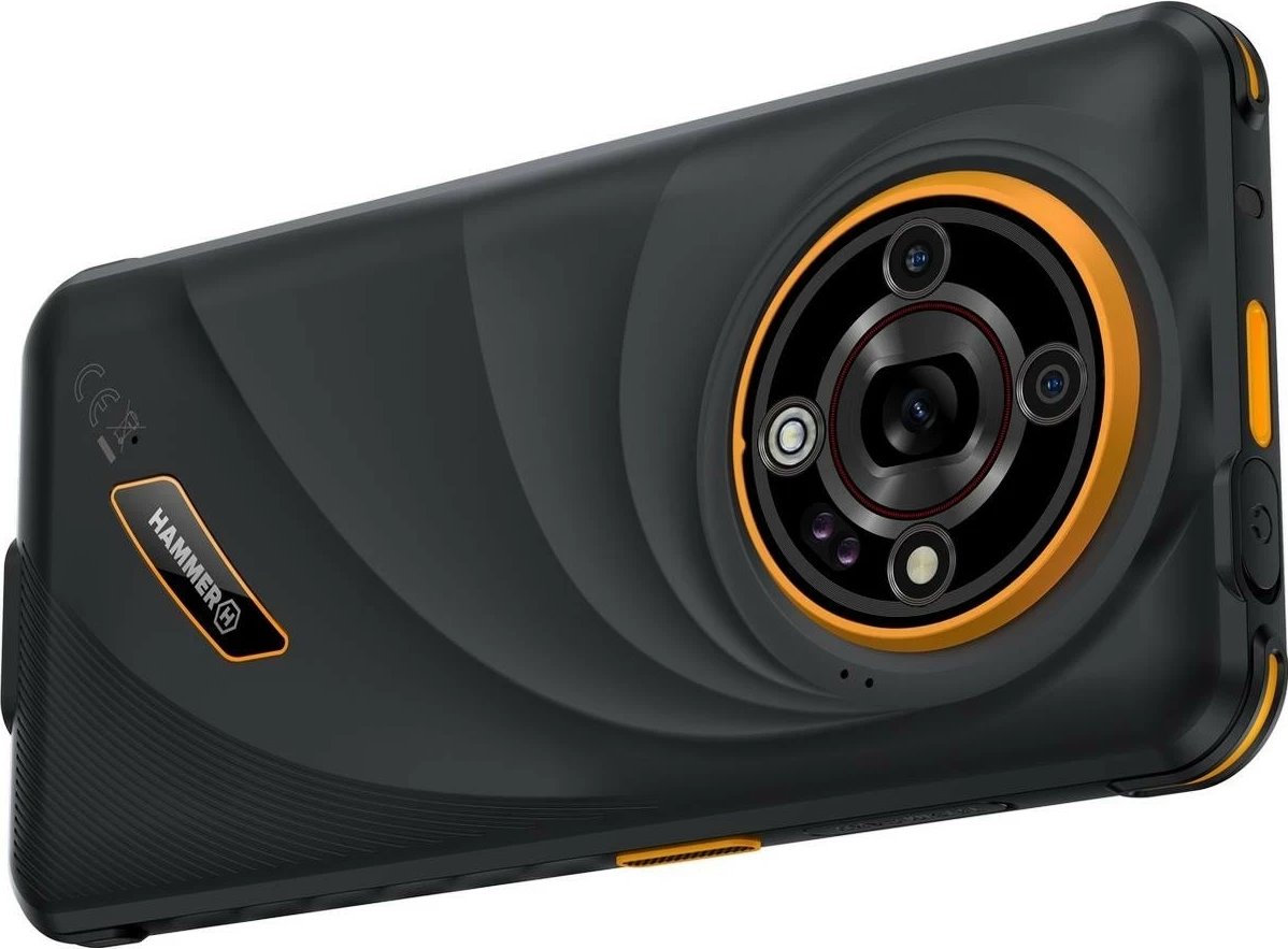 Celular myPhone Hammer Iron 6 5G, 8/256GB, portokalli