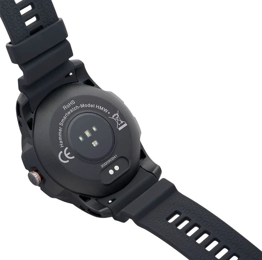 Smartwatch myPhone Hammer Watch Plus, 1.3", e zezë