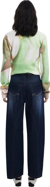 Jeans Desigual femra, blu