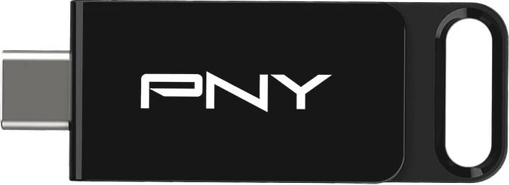 Pendrive PNY Elite 256GB, USB-C 3.2, e zezë
