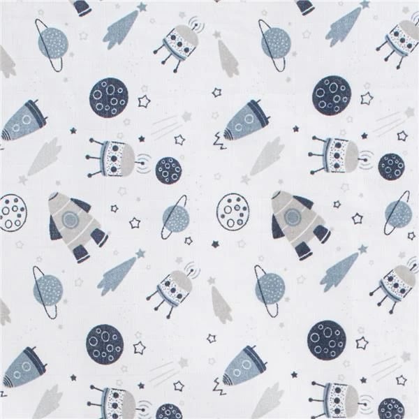 set pelenë muslin New Baby 60x80 cm 100% pambuk 3 copë, për djem, ngjyra sipas fotos