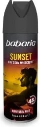 Deodorant spray Babaria Sunset për meshkuj 200ml