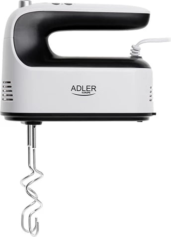 Mikser dore, Adler, AD 4229, 9 shpejtësi Turbo me LCD 600W, me kuti aksesorësh, bardh e zi