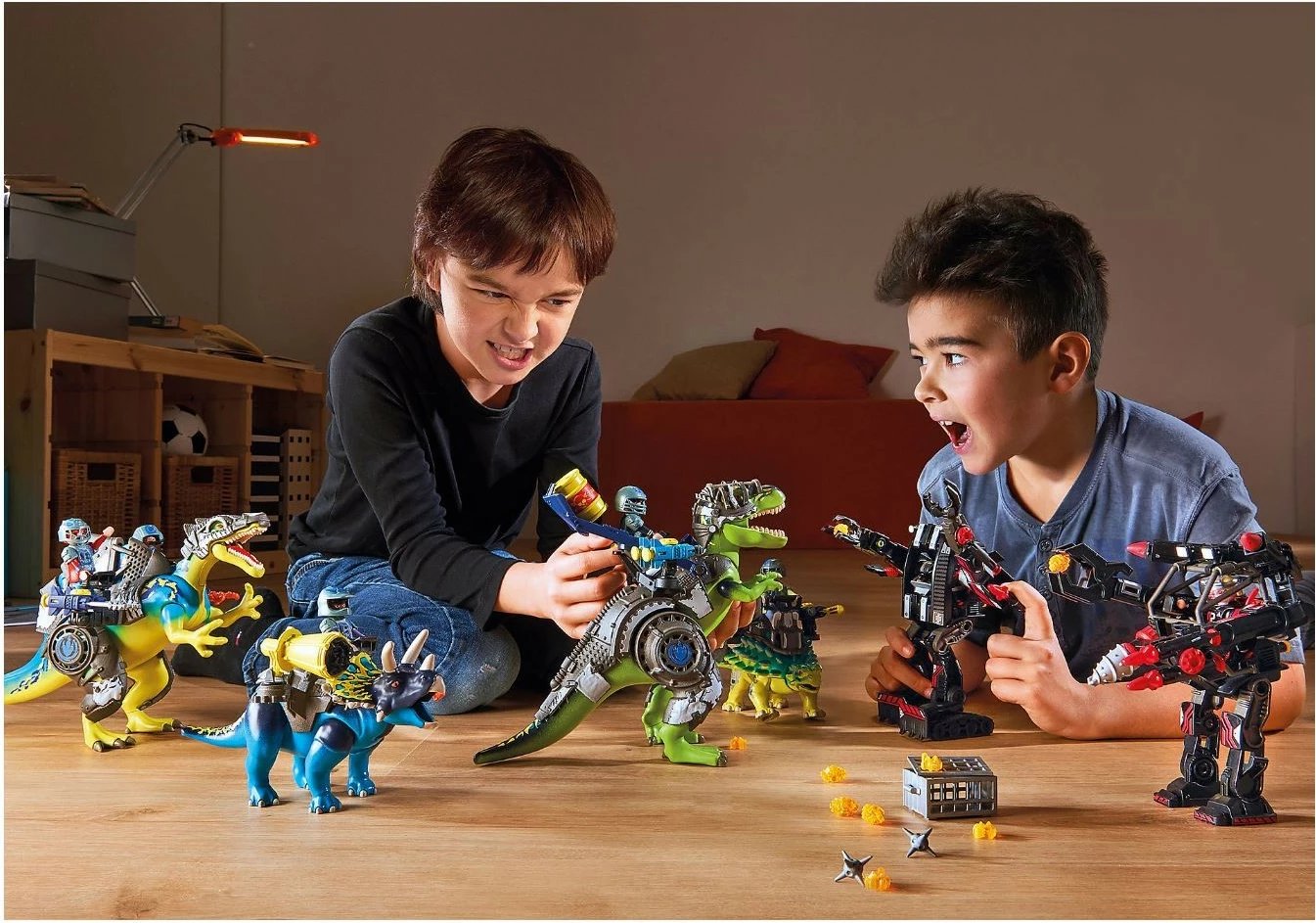 Set lodrash Playmobil Dino Rise 70626 Sajchania Attack Defense, 73 pjesë
