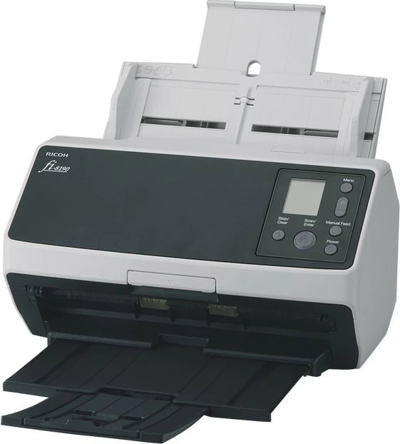 Skaner dokumentesh Fujitsu Ricoh fi-8190, 600x600 DPI, 90ppm, ADF, i zi/gri Skaner dokumentesh Fujitsu Ricoh fi-8190, 600x600 DPI, 90ppm, ADF, i zi/gri
