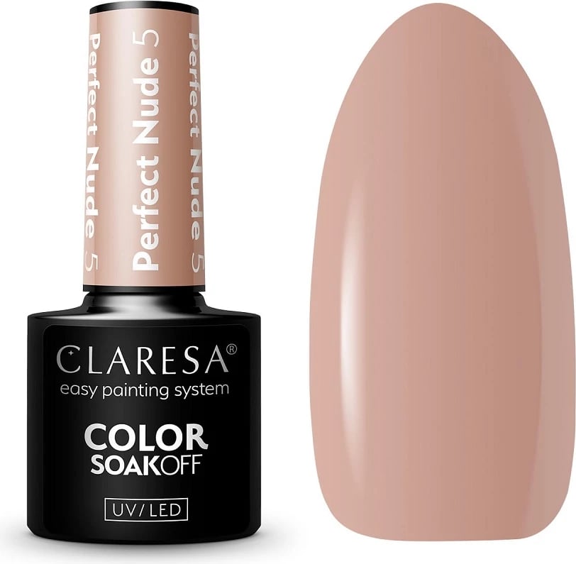 Llak për thonj për femra Claresa Perfect Nude Hybrid, 5g