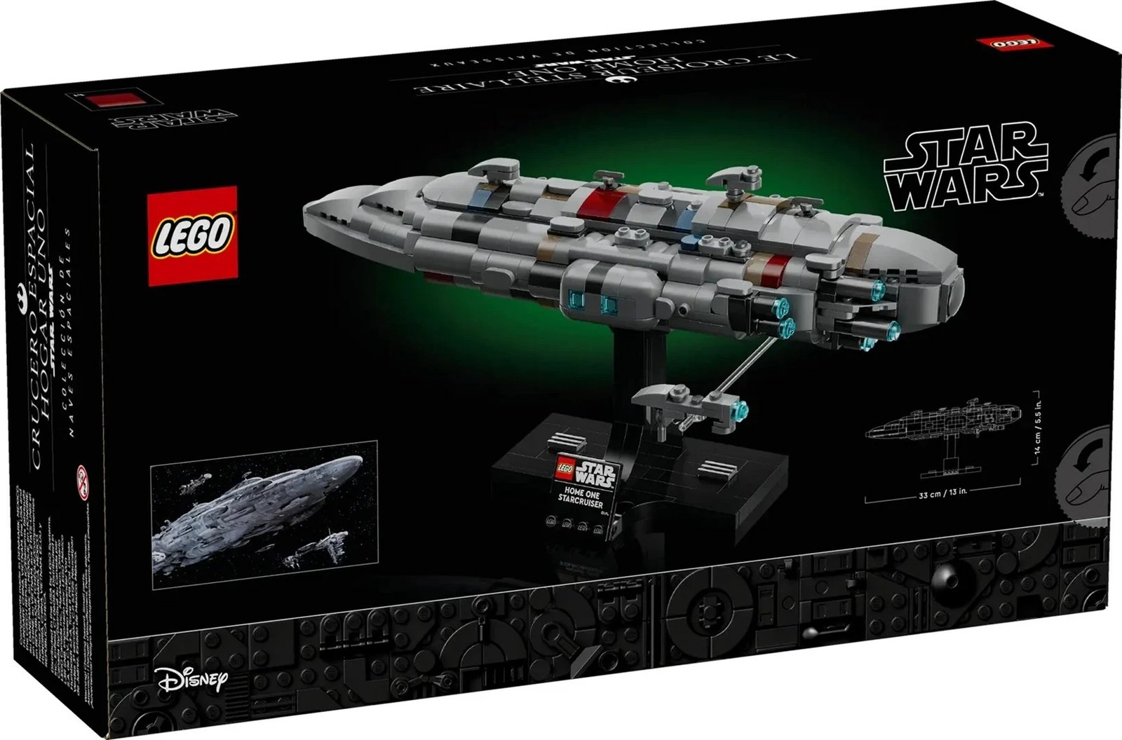 Set LEGO Star Wars Home One Starcruiser, 75405