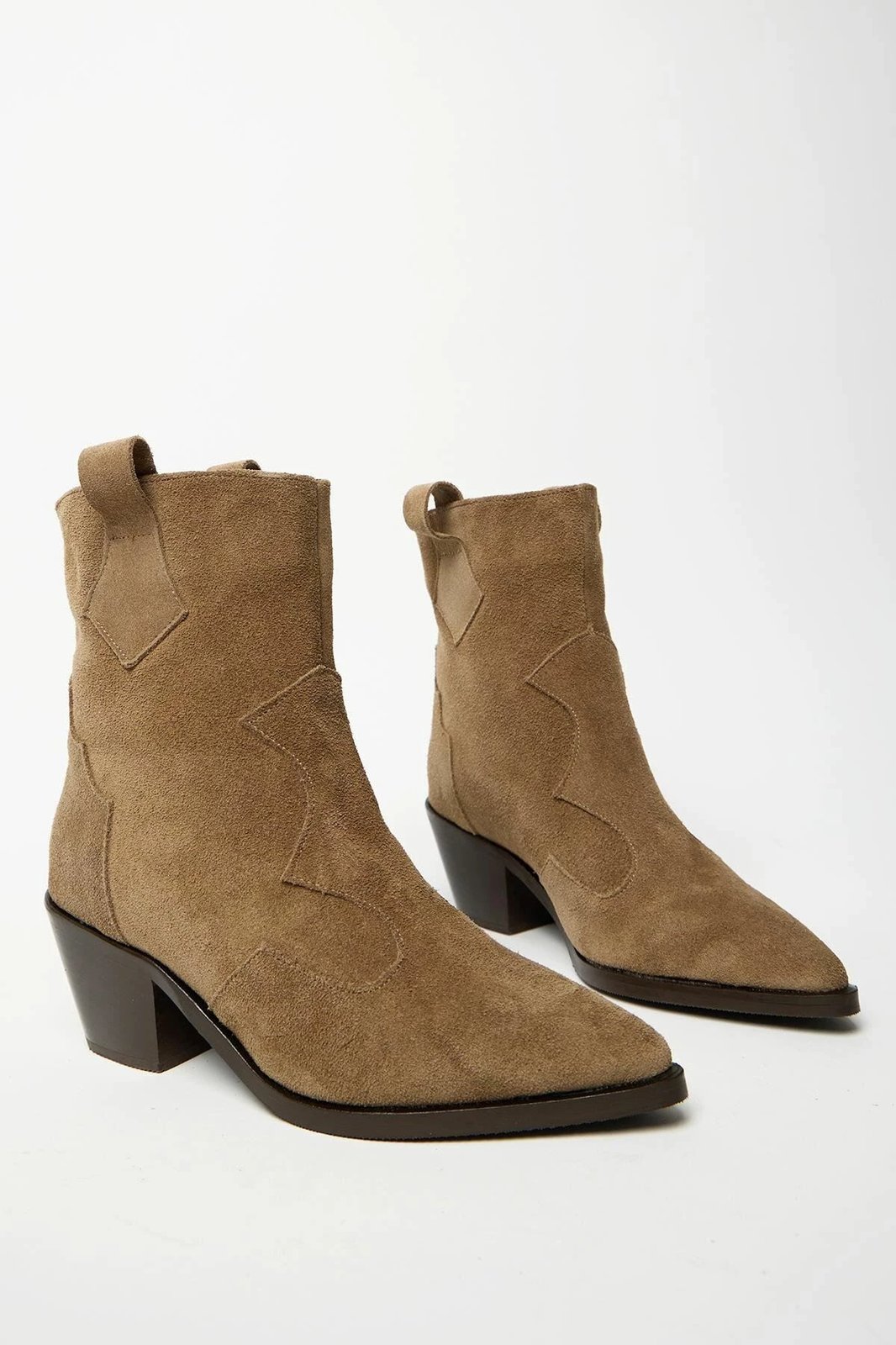 Çizme për gra, lëkurë natyrale, ngjyrë camel, Jumeon MK1345025KR20-002