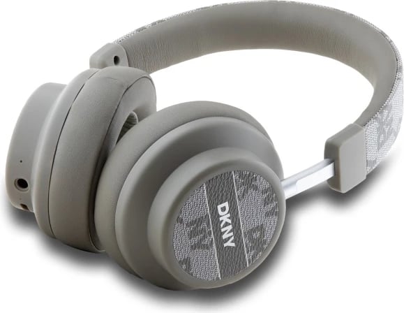 Kufje Bluetooth DKNY DKBHM2PCSHLE, on-ear, bezhë, me motive checkered